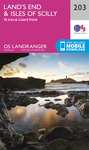 Buy Landranger 203 - 'Land's End & Isles of Scilly, St Ives & Lizard Point' from Amazon