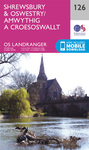 Buy Landranger 126 - 'Shrewsbury & Oswestry, Amwythig & Chroesoswallt' from Amazon