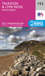 Buy Landranger 193 - 'Taunton & Lyme Regis, Chard & Bridport' from Amazon