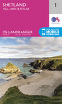 Buy Landranger 1 - 'Shetland - Yell, Unst and Fetlar' from Amazon
