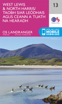 Buy Landranger 13 - 'West Lewis & North Harris / Taobh Siar Le&ograve;dhais agus Ceann a Tuath na Hearadh' from Amazon