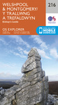 Buy Explorer 216 - 'Welshpool & Montgomery / Y Trallwng a Threfaldwyn' from Amazon