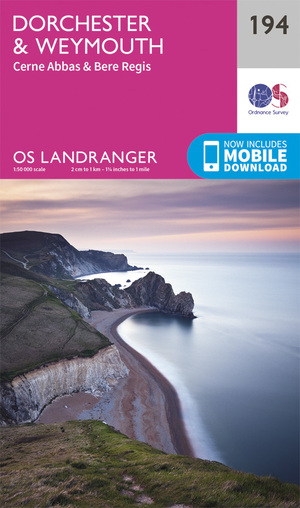 Buy OS  194 - 'Dorchester & Weymouth, Cerne Abbas & Bere Regis' from Amazon