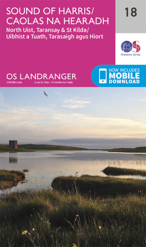 Buy OS  18 - 'Sound of Harris / Caolas na Hearadh, North Uist, Taransay & St Kilda / Uibhist a Tuath, Tarasaigh agus Hiort' from Amazon