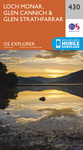 Buy Explorer 430 - 'Loch Monar, Glen Cannich & Glen Strathfarrar' from Amazon