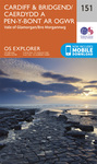Buy Explorer 151 - 'Cardiff & Bridgend/Caerdydd a Phen-y-bont ar Ogwr' from Amazon