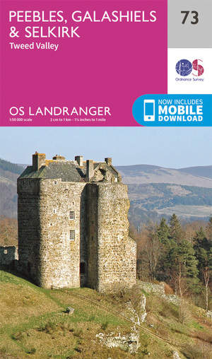 Buy OS  73 - 'Peebles, Galashiels & Selkirk, Tweed Valley' from Amazon
