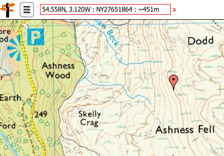 Screen shot of it in use