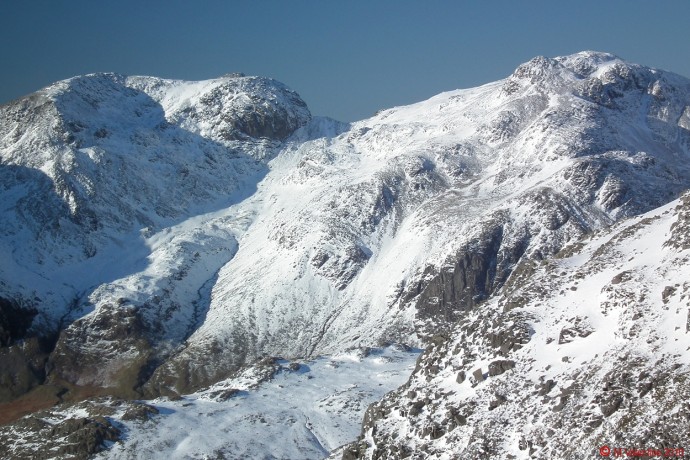 A closer view of the Scafell's.