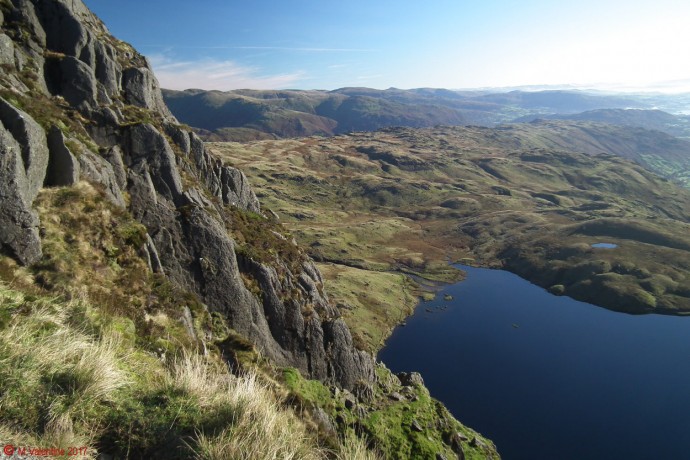 Stickle Tarn from Jack's Rake.