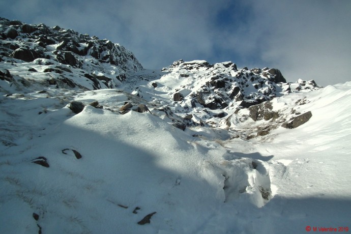 Looking up North Rake.