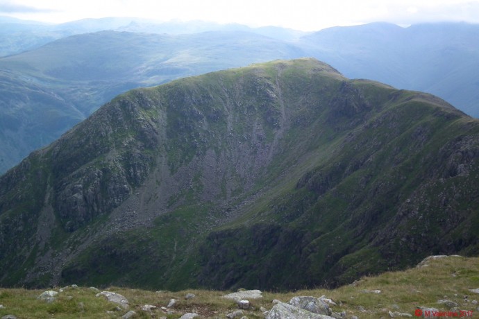 High Crag from the High Stile ridge.