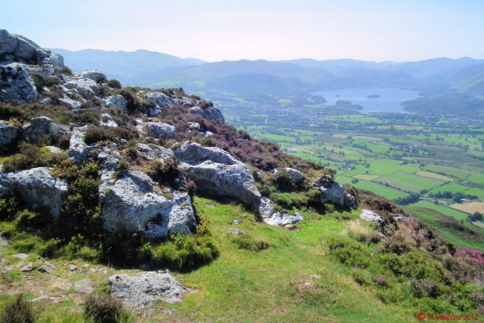 Derwentwater from White Stones.