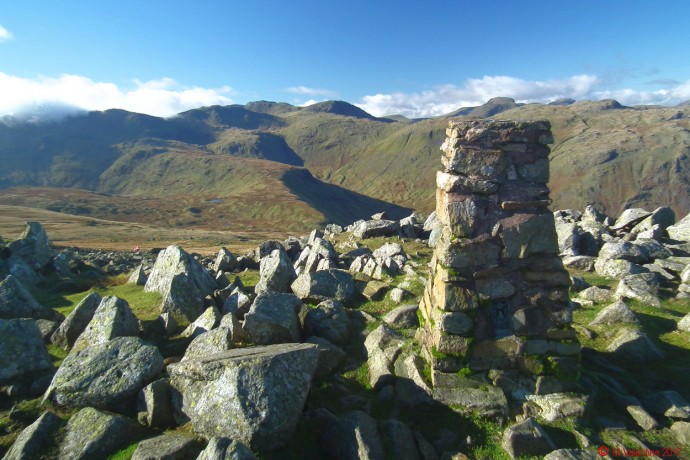 The western skyline.