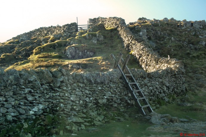 The ladder stile and the hole-in-the-wall.