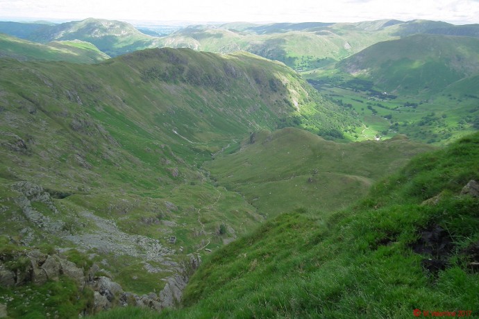 View from the Priests Hole Cave balcony".