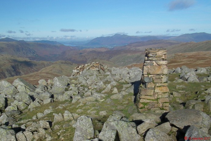 The northern skyline.