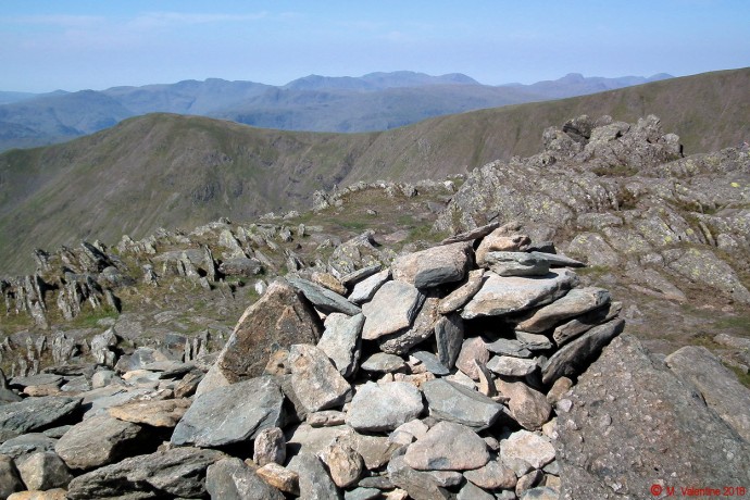 Hart Crag summit view.