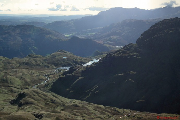 Langdale from Sergeant Man.