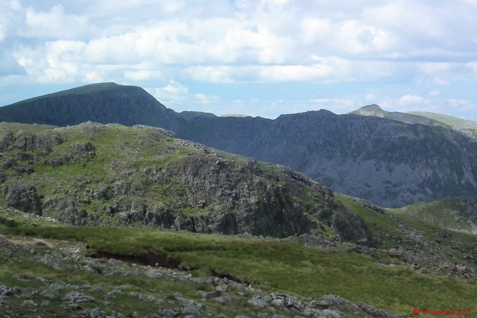 Striding Edge from Hart Crag.