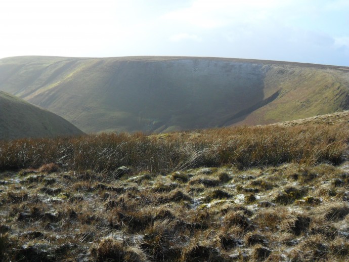 Looking over the valley to Great Rhos