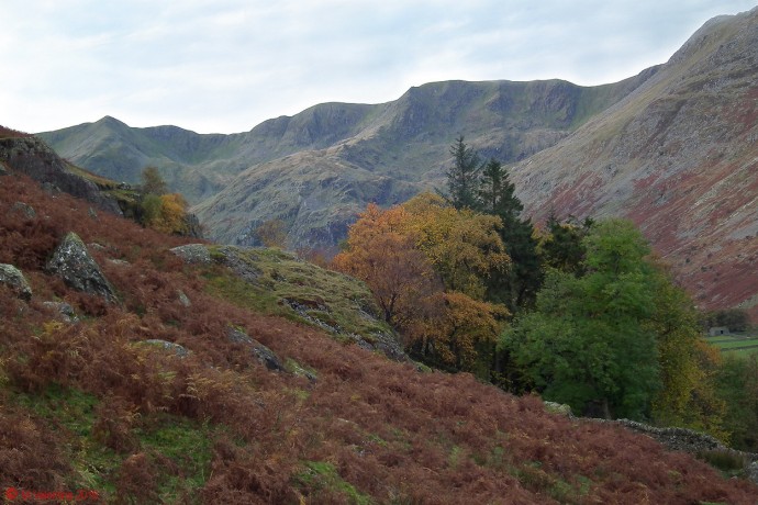 Looking towards Nethermost Pike and Dollywaggon Pike.