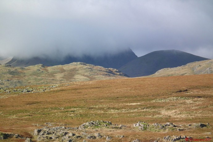 Great Gable in clag.