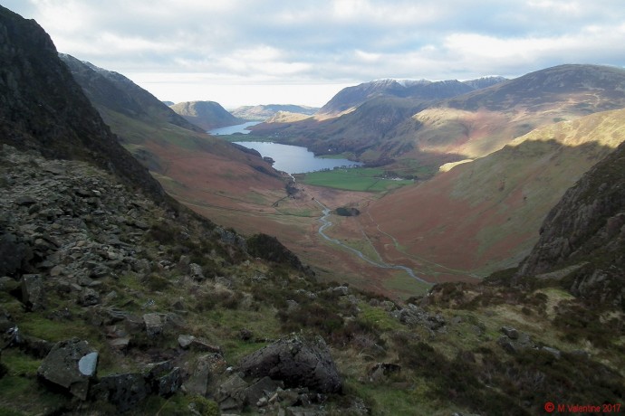 View down Warnscale.