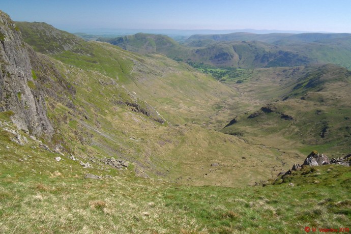 View along Deepdale.