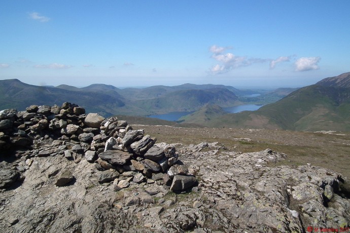 Robinson summit view.