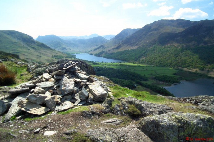 Buttermere from summit.