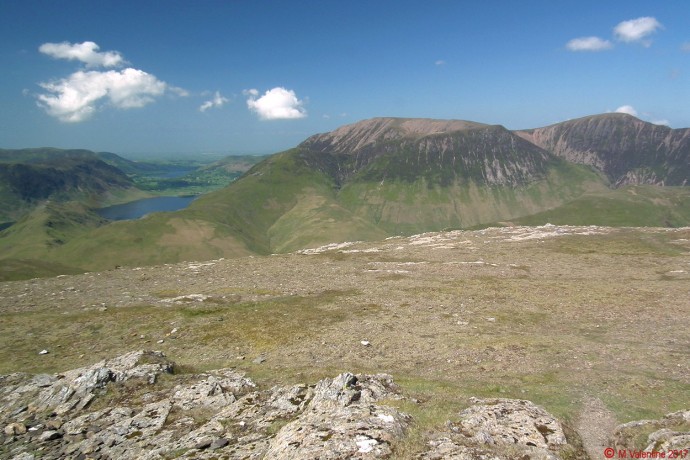 Grasmoor etc. from Robinson.