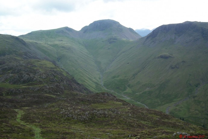 The Gables from Haystacks summit.