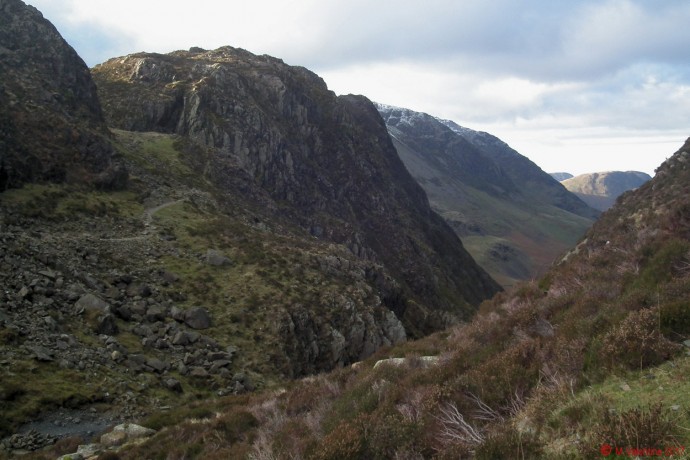 Haystacks from head of Black Beck.