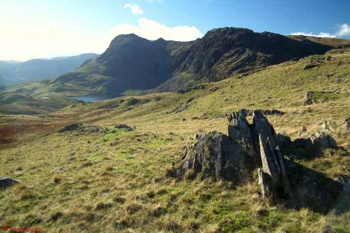 Harrison Stickle & Pavey Ark from Blea Rigg.