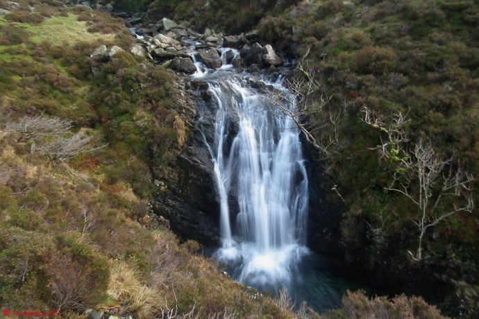 Warnscale Beck waterfall.