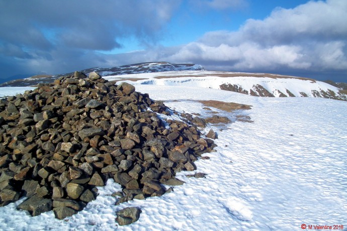 Helvellyn from Nethermost Pike summit.