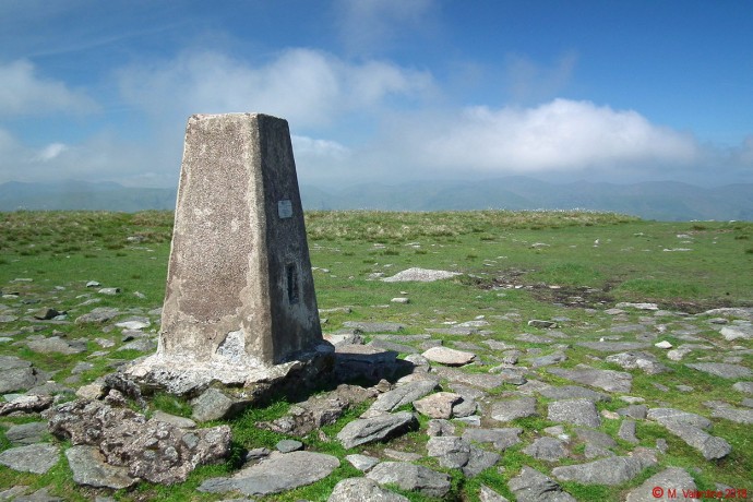 High Street trig pillar.