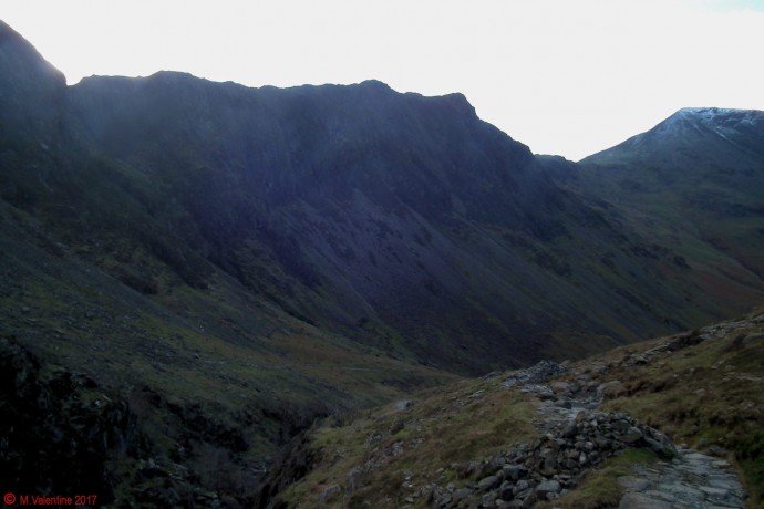 Almost silhouetted Haystacks.