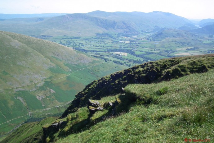 Clough Head - Helvellyn range.