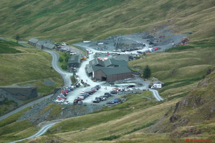 Honister YH & Mines buildings.