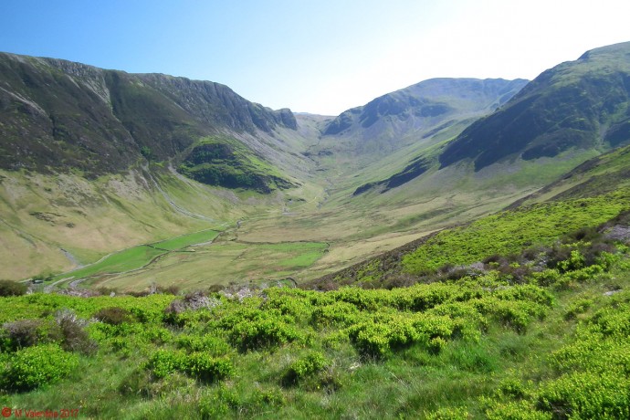 Newlands valley from Scope End.