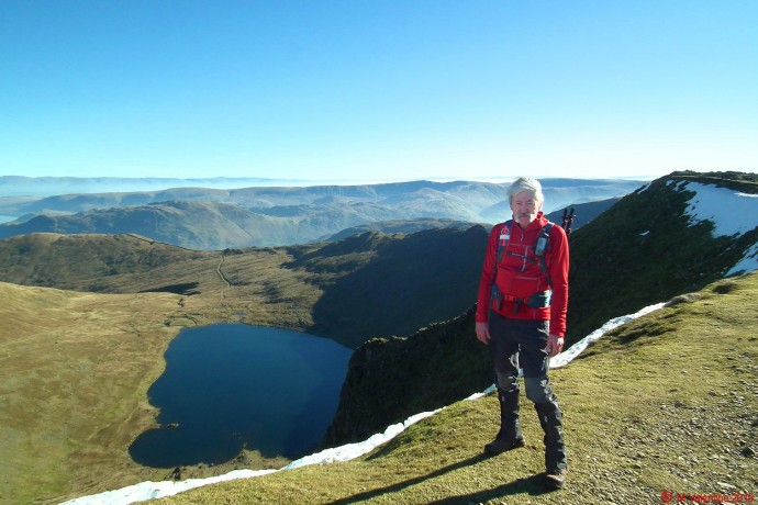 Me at Helvellyn summit.