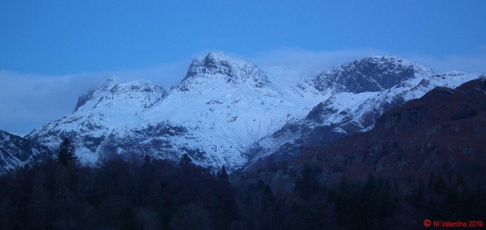 The Langdale Pikes - Before Sunrise.
