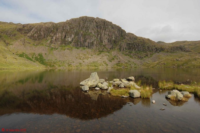 Pavey Ark across Stickle Tarn