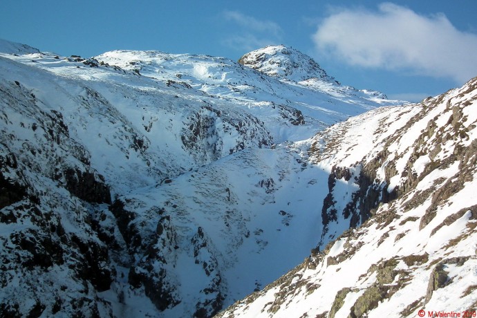 Looking back to Pike O'Stickle.