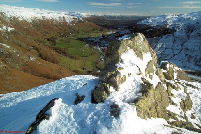 Great Langdale from Pike Howe.