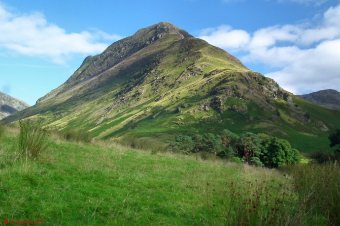 Fleetwith Pike from Gatesgarth.