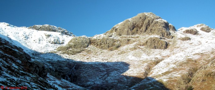 Tarn Crag and Pavey Ark.