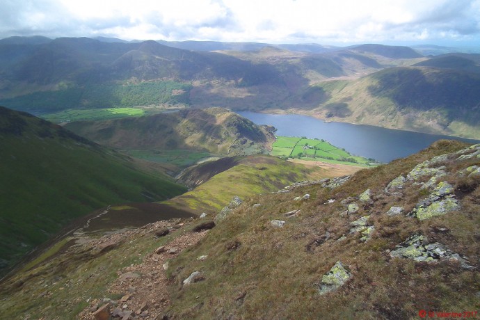 The Lad Hows ridge.